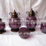 New Product 2017 Hanging Glass Mosaic Lanterns Wholesale for Home Decoration and Garden Decoration thumbnail-1