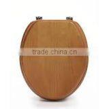 Wooden Toilet Seat With Veneer thumbnail-1