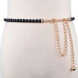 Wedding Pearl Chain Belts thumbnail-2
