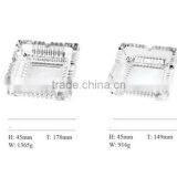 Cigar Accessory Clear Glass Ashtray For Promotional Gifts thumbnail-1
