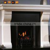 Professional LimeStone Marble Electric Fireplace With CE Certificate thumbnail-6
