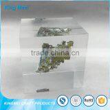 China Factory Clear Acrylic Craft Cube Paperweight thumbnail-4