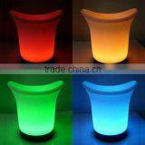 Bar Used Small Ice Cooler /colorful Ice Bucket Furniture /cylinder Shaped LED Flower Pot YM-LIB242027 thumbnail-1