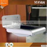 Solar Motion Sensor Light, LED Rainproof Powered Security Steel Light Outdoor for Garden,Outdoor thumbnail-1