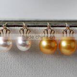 Charms 9-10 mm South Sea Pearl Jewelry Earrings thumbnail-1