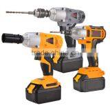 Rechargeable Li-ion Battery Cordless Impact Wrench With LED Light Electric Wrench thumbnail-1