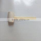 rubber mallet hammer with different color and handle