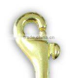 High Quality Solid Brass Swivel Eye Snap Hook, Metal Snap Hook thumbnail-2