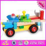 2016 Hottest Intelligence Kids Wooden Diy Toy, High Quality Children Wooden Diy Toy W03C007 thumbnail-3