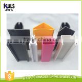 High quality square tube triangle V tube extrusion plastic tube decoration supplying