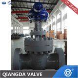 API 600 Cast Steel A216 Gr. Wcb Flanged Raised Face Gate Valve thumbnail-3