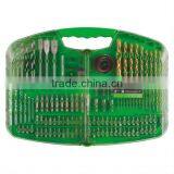 129 Piece Combination Drill Bits Set in Plastic Case thumbnail-1