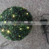 30CM Artificial Buxus Ball LED Lighted Topiary Ball thumbnail-1
