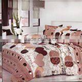 Disperse Printing Flower Design Jacquard Diamond Velvet Hotel Bedding Set thumbnail-1