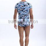 China Supplier Comfortable Poly/Cotton Camouflage Military T Shirts SW1011-DX thumbnail-2