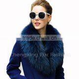 COLLAR-R1A Super Quality Elegant Lady Real Raccoon Fur Fashion Collar thumbnail-4