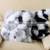 CX-D-33 Genuine Fox Fur Cushion Covers / Pillows thumbnail-2
