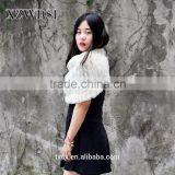 CX-B-44D New Styles Fashion Winter Wedding Hand Knitted Scarf Shawl thumbnail-6