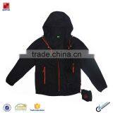 Soild Black Super Thin Fall Wearing Jacket Coat Mens Online Shopping thumbnail-1
