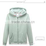 2017 Wholesale Beautiful Design Amazing Quality Eco-friendly Breathable Anti-wrinkle Cute Pure Color Hoodie 100%cotton thumbnail-2