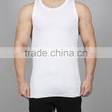 Drop Arm Hole Screen Printed Gym Tank Top thumbnail-2