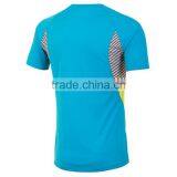 Custom Stripes Comfortable Bright Color Sport Couple T-shirt Design thumbnail-2