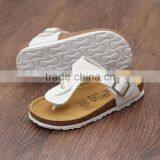 S17453A Summer Children's Cork Slippers Boys High Quality Buckle Slippers thumbnail-2