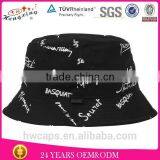 Design Your Own Custom 100% Cotton Wholesale Cheap Floral Blank Bucket Hats thumbnail-3