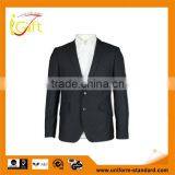 Wool / TR Fashion Suit Wholesale Cheap Latest Custom Size Men Suits thumbnail-1