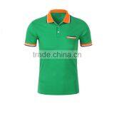 Custom T Shirts For Men With Collar Short Sleeve Dry Fit Polo Shirts 100% Cotton thumbnail-4