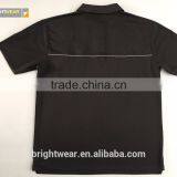 Wholesale 100% Polyester Plastic Buttons Micro Mesh Blank Safety Polo Shirt thumbnail-6