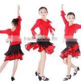 Sexy Girls Kids Latin Dancing Dress for Stage Performance,latin Ballroom Dress thumbnail-1