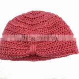 Many Colors Newborn Baby Photo Props Knot Hats Hand Crochet Photography Props Hat Crochet Cap thumbnail-5