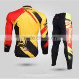 Comfortable Mens Cycling Long Jerseys, Dri Fit Mountain Bike Wear thumbnail-2