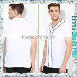 2017 Fashion Custom Design Men's Contrast Trim T-shirts thumbnail-4