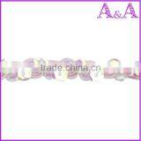 2017 Nice Embroidery Sequin Decorative Lace Trim (YFT-099) thumbnail-4