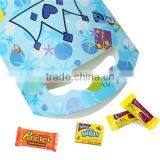 Paper Party Gift Bags Blue Crown Pattern 24.7cm x 13.6cm thumbnail-3