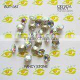Fancy Stone Round Point Back Crystal Chaton Bead thumbnail-1