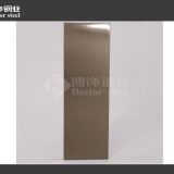 Guangdong wholesale color stainless steel sheet,champagne HL stainless steel plate