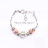 17-21cm Silver Plated Snake Chain Lobster Clasp European Fashion Bracelet BL1003 thumbnail-3
