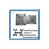 1*8 P20 738 738H NAK8 Cavity Polish Plastic Injection Mould Tooling for Press Button CAD