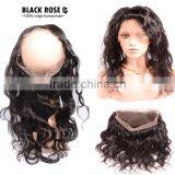 Brazilian Body Hair Extension 360 Lace Frontal Closure thumbnail-3