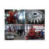 Free-Jet Impulse Hydro Power Turbine, Double Nozzles Horizontal Pelton Water Turbine thumbnail-1