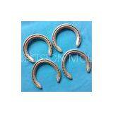 OEM ODM Aluminum Steel Game Horseshoes U Shaped , Silver thumbnail-1