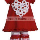 Red Valentines Boutique Outfits,western Baby Girls Valentines Day Outfit Sets M5042501 thumbnail-4