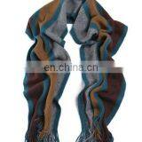 2015 China Design Beautiful Fashion Knitted Stirped Warp Knitted Scarf Brushed thumbnail-3