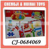 2014 Big Size Puzzles Ludo Game Plastic Chess Set for Kids Intelligent Toys