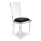 Modern Ghost Chair Dining Room Chiavari Chair Clear Lucite Comfort Dining Chair thumbnail-2