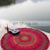 Mandala Round Handmade Beach throw Table Cover Indian Tapestries Yoga Mat Bohemian Hippie Beach Throw Wall Hanging