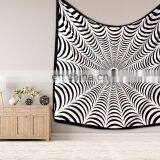 Indian Latest Design Yin Yang Spiral Handmade Decor Tapestry Mandala Bedspread Wall Hanging Gypsy Throw thumbnail-1